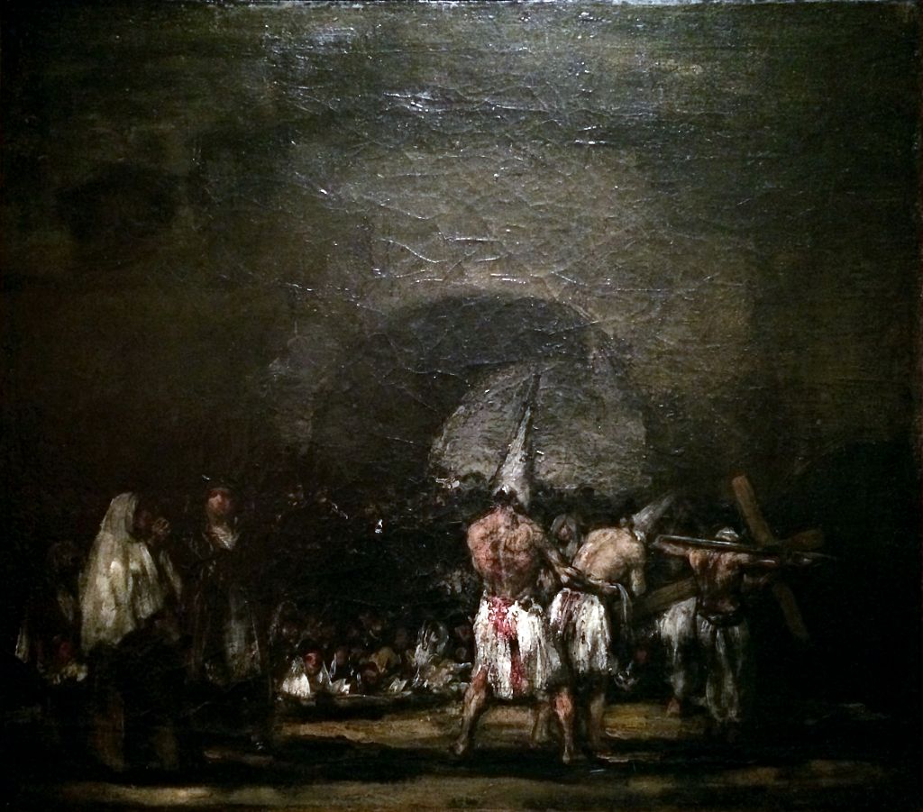 18 Escena de Disciplinantes By Goya 1808 National Museum of Fine Arts MNBA Buenos Aires
